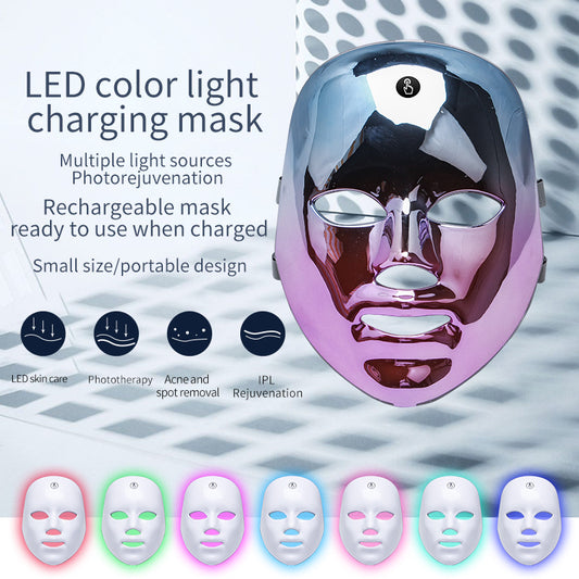 LED Light Therapy Face Mask for Acne & Anti-Aging – At-Home Professional Skincare Device